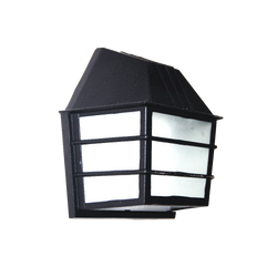 Farol de pared aluminio color Negro Benelux - Lámparas de exterior - Benelux - Boxito.click