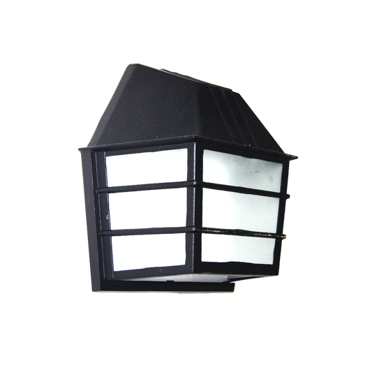 Farol de pared aluminio color Negro Benelux - Lámparas de exterior - Benelux - Boxito.click